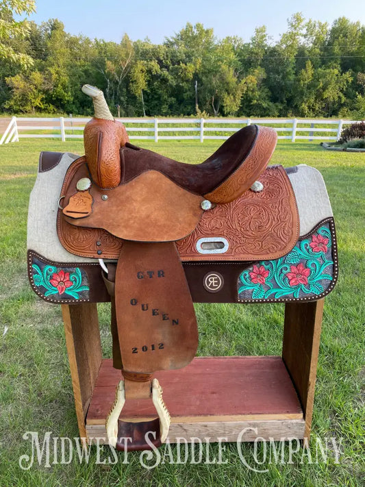 14’ Circle Y ’ The Proven’ Liberty Barrel Saddle Western