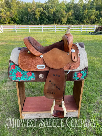 14’ Circle Y ’ The Proven’ Liberty Barrel Saddle Western