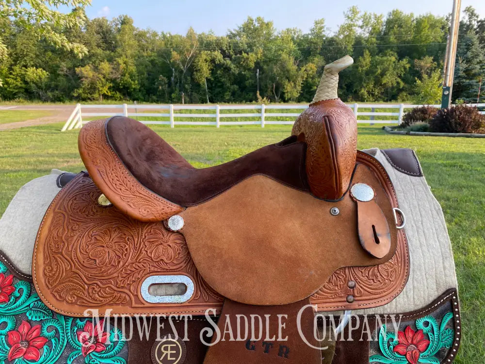 14’ Circle Y ’ The Proven’ Liberty Barrel Saddle Western