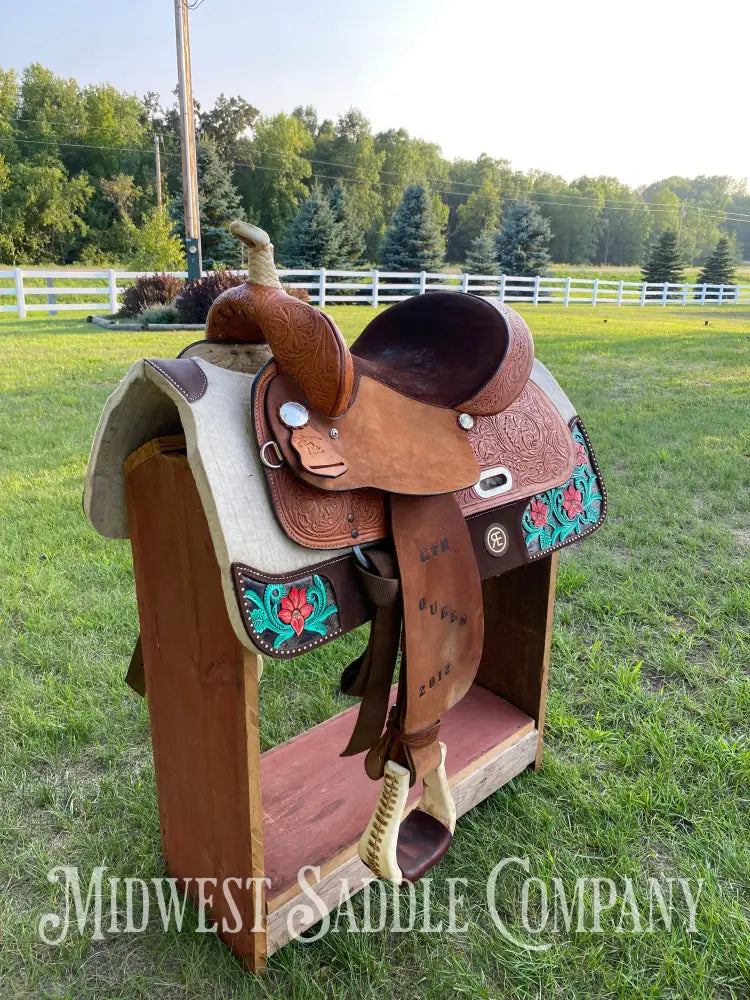 14’ Circle Y ’ The Proven’ Liberty Barrel Saddle Western