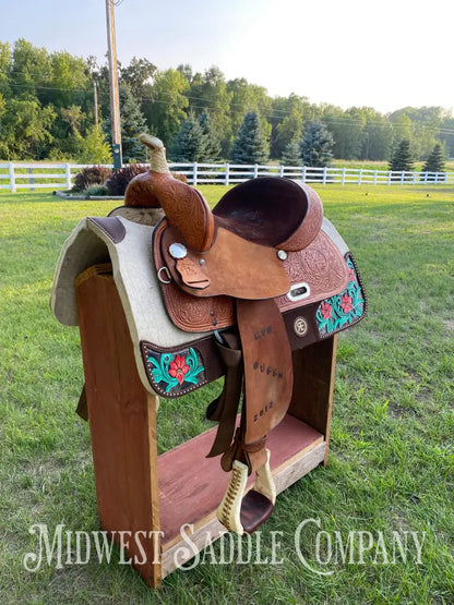14’ Circle Y ’ The Proven’ Liberty Barrel Saddle Western