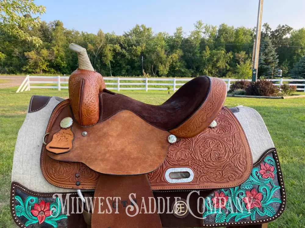 14’ Circle Y ’ The Proven’ Liberty Barrel Saddle Western