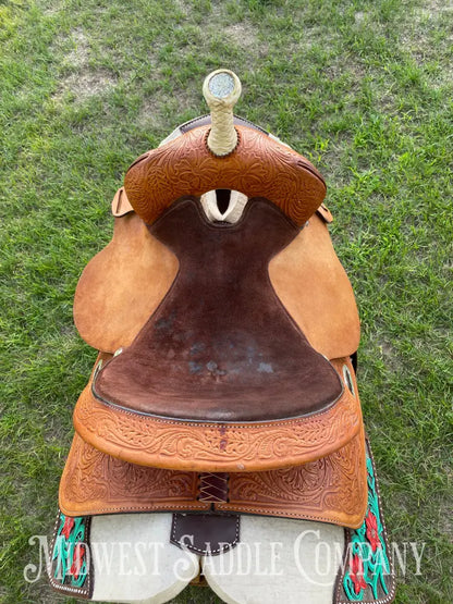 14’ Circle Y ’ The Proven’ Liberty Barrel Saddle Western