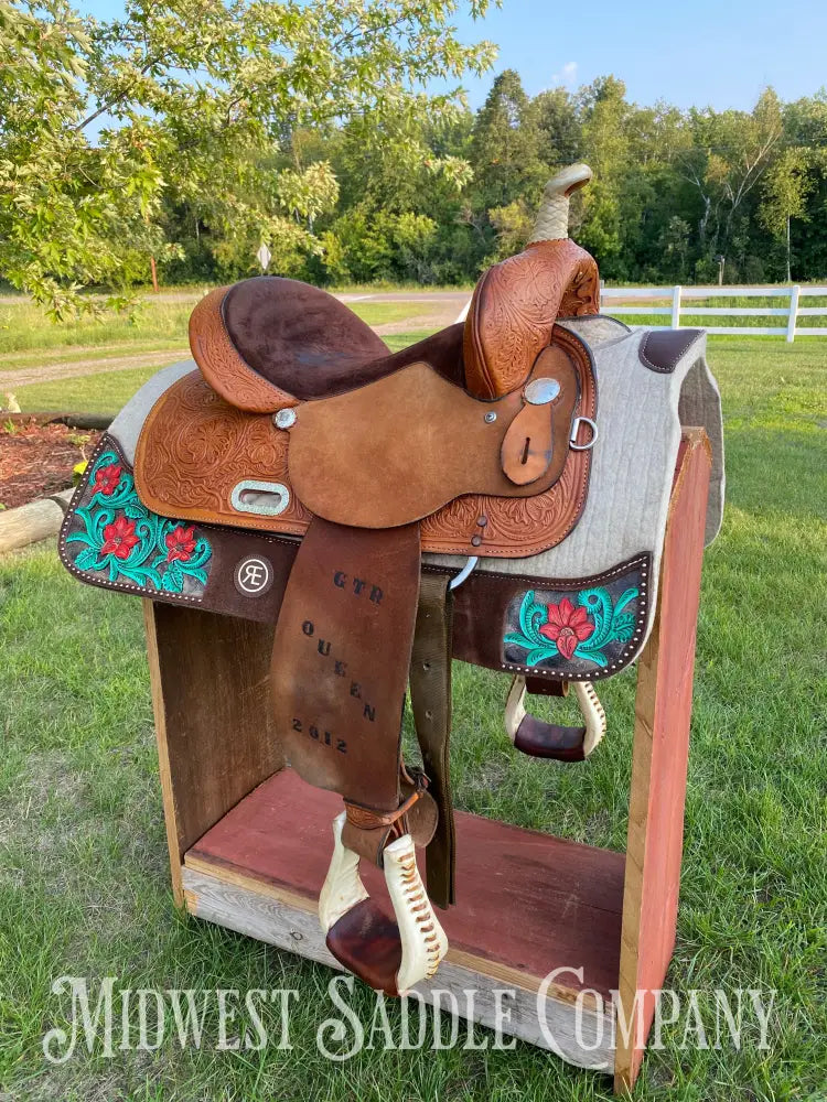 14’ Circle Y ’ The Proven’ Liberty Barrel Saddle Western