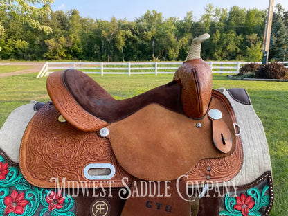 14’ Circle Y ’ The Proven’ Liberty Barrel Saddle Western