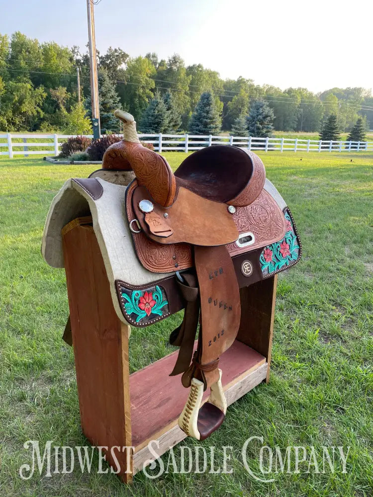 14’ Circle Y ’ The Proven’ Liberty Barrel Saddle Western