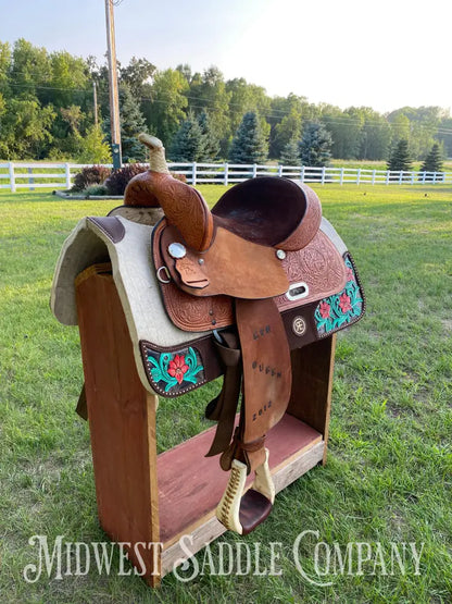 14’ Circle Y ’ The Proven’ Liberty Barrel Saddle Western