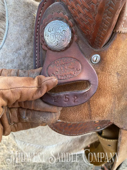 14” Genuine Billy Cook Maker Barrel Saddle Western