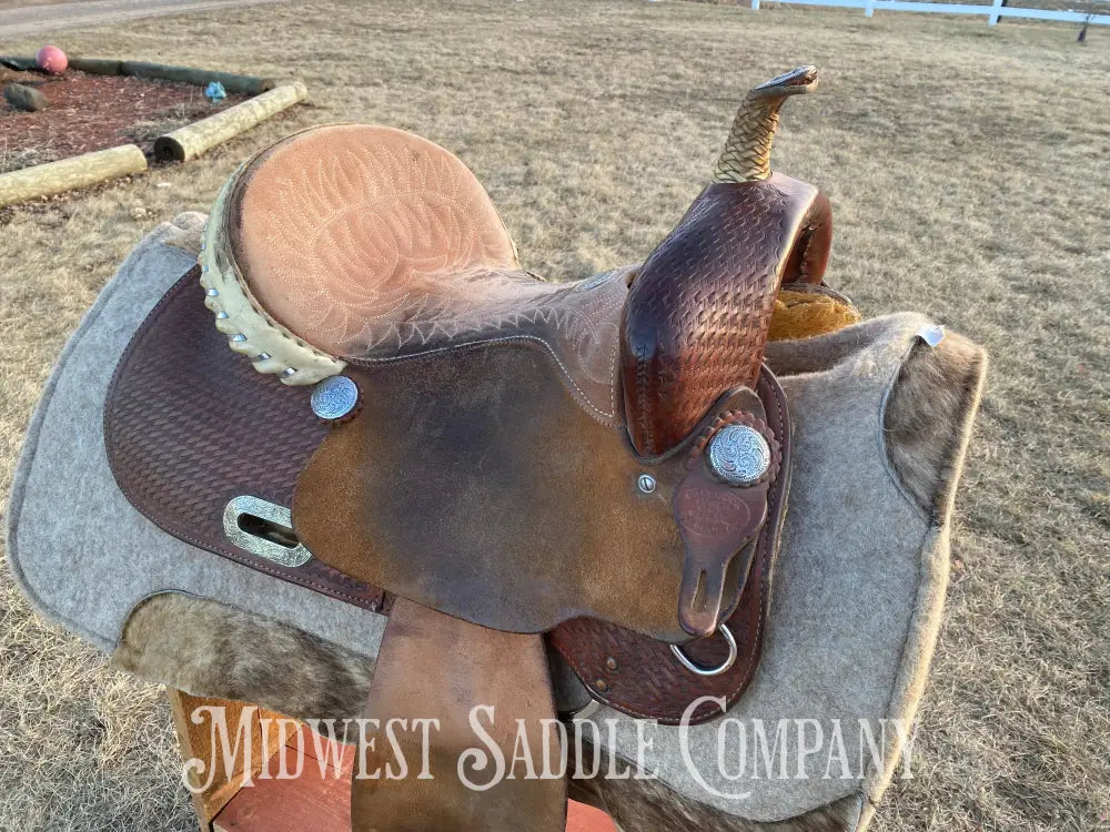 14” Genuine Billy Cook Maker Barrel Saddle Western