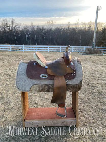 14” Genuine Billy Cook Maker Barrel Saddle Western