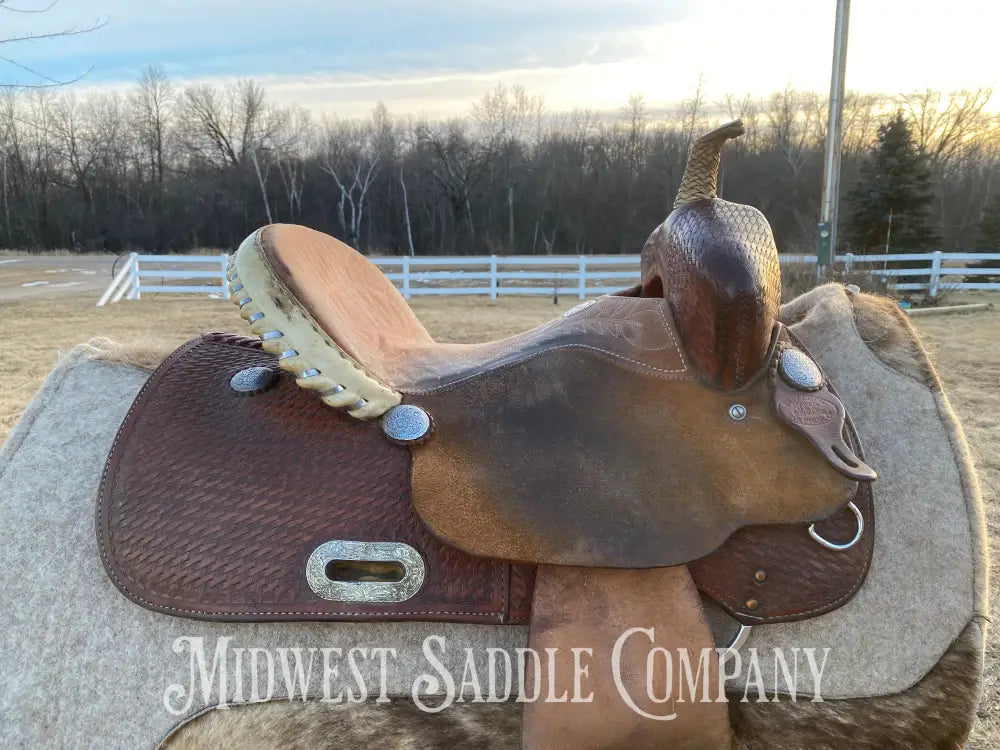 14” Genuine Billy Cook Maker Barrel Saddle Western