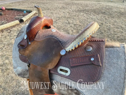 14” Genuine Billy Cook Maker Barrel Saddle Western