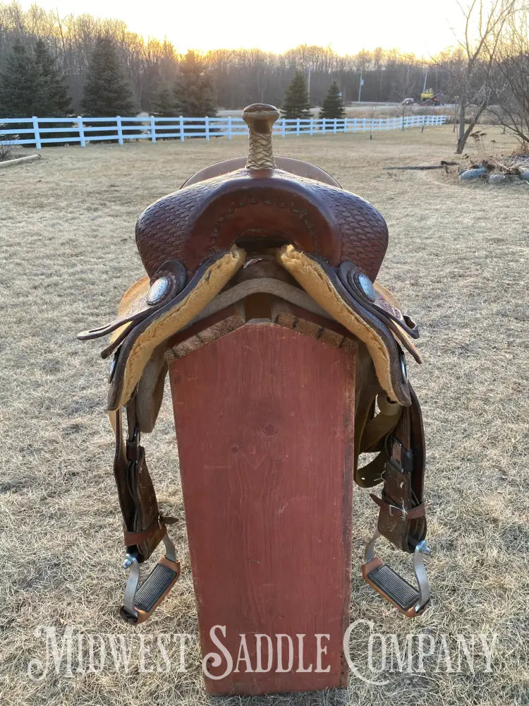 14” Genuine Billy Cook Maker Barrel Saddle Western