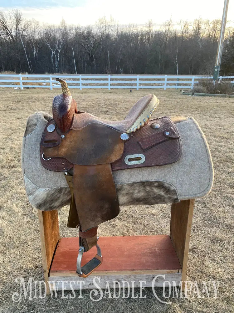 14” Genuine Billy Cook Maker Barrel Saddle Western