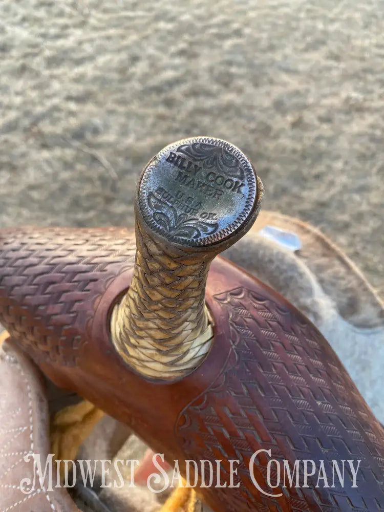 14” Genuine Billy Cook Maker Barrel Saddle Western