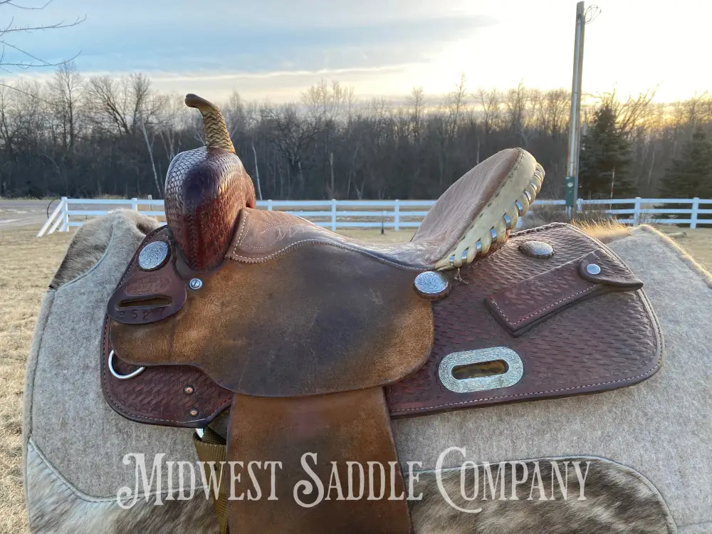 14” Genuine Billy Cook Maker Barrel Saddle Western