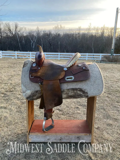 14” Genuine Billy Cook Maker Barrel Saddle Western