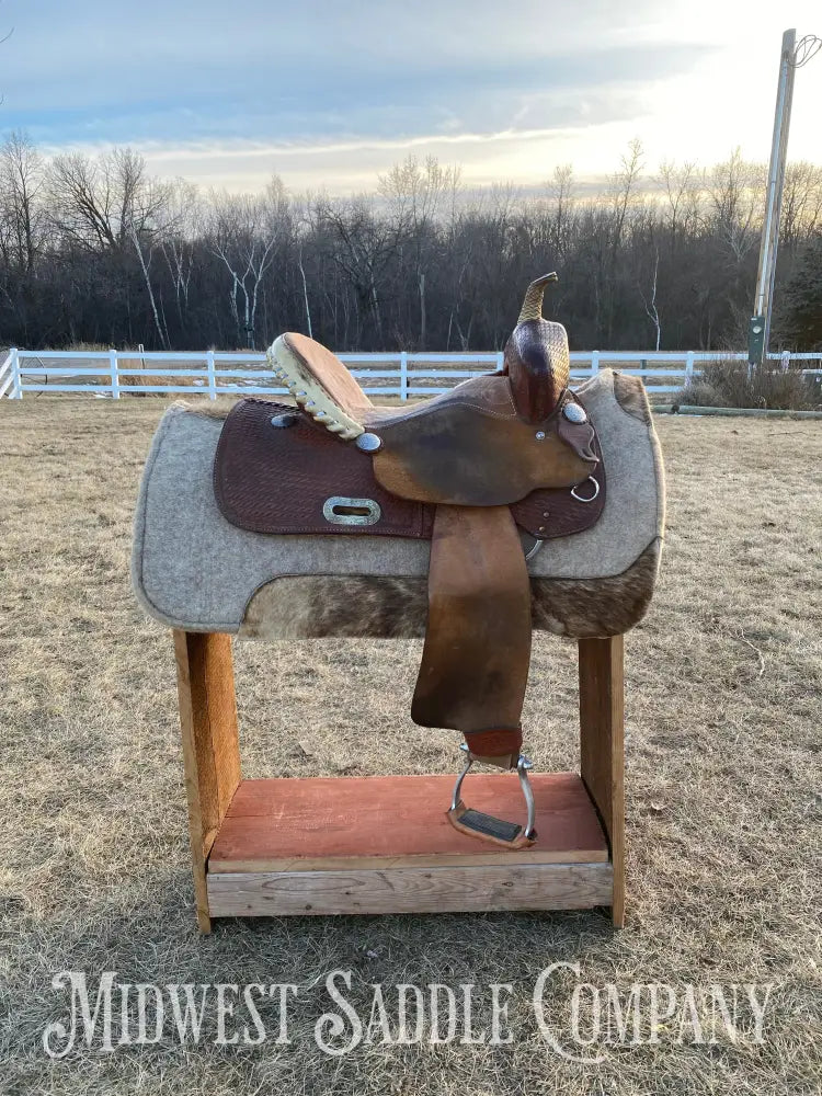 14” Genuine Billy Cook Maker Barrel Saddle Western