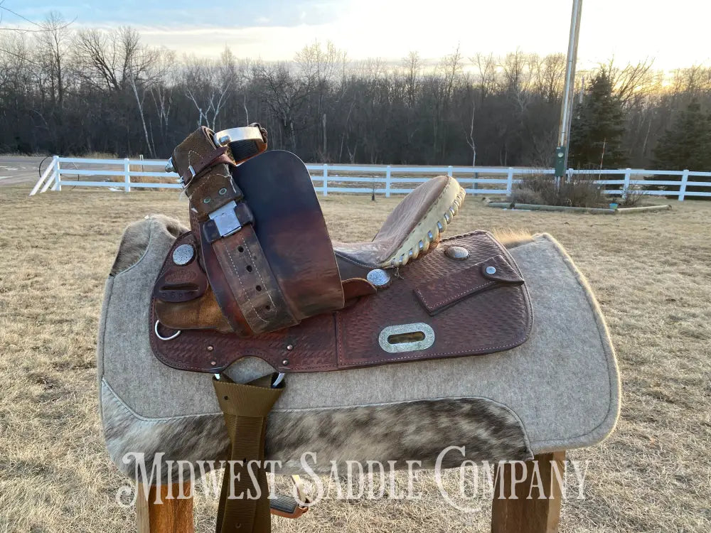 14” Genuine Billy Cook Maker Barrel Saddle Western