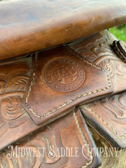 14’ Vintage Bona Allen Western Ranch Saddle