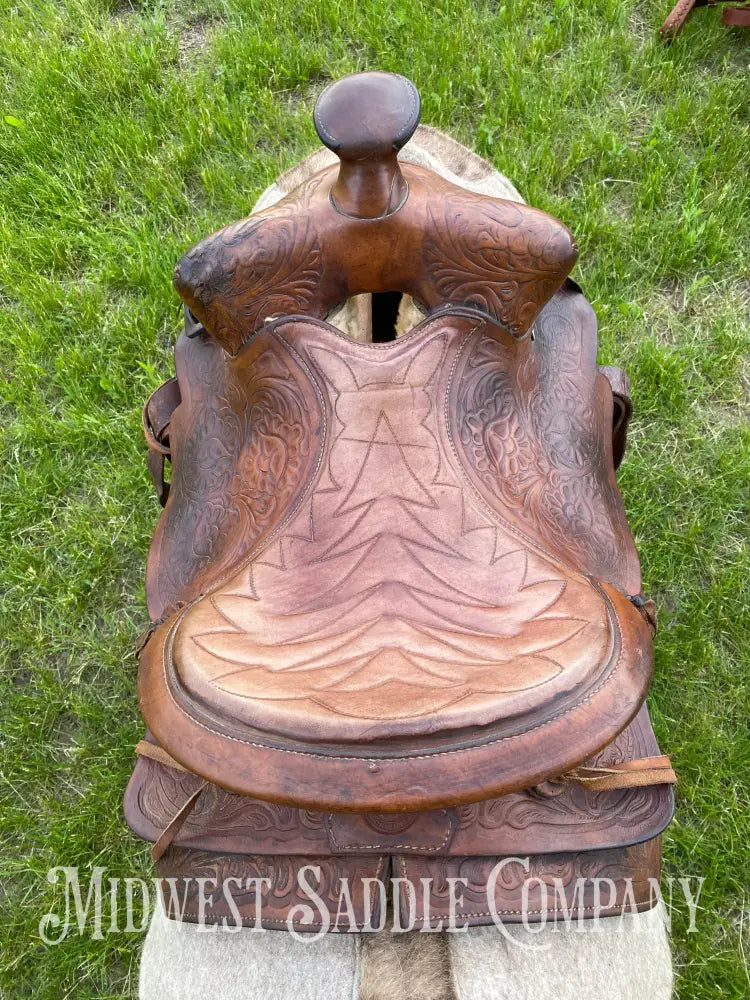 14’ Vintage Bona Allen Western Ranch Saddle