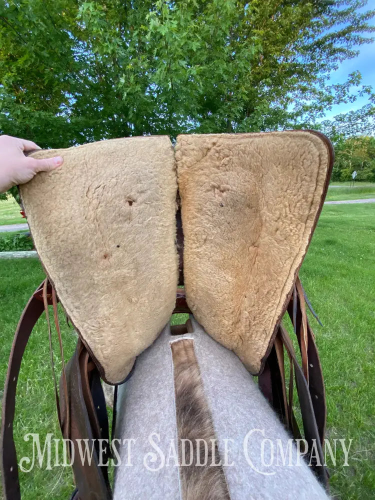 14’ Vintage Bona Allen Western Ranch Saddle