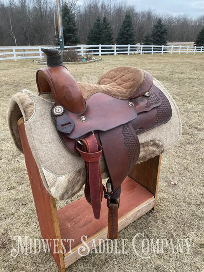 14” Western Roping Saddle - 6.5” Gullet Sqhb
