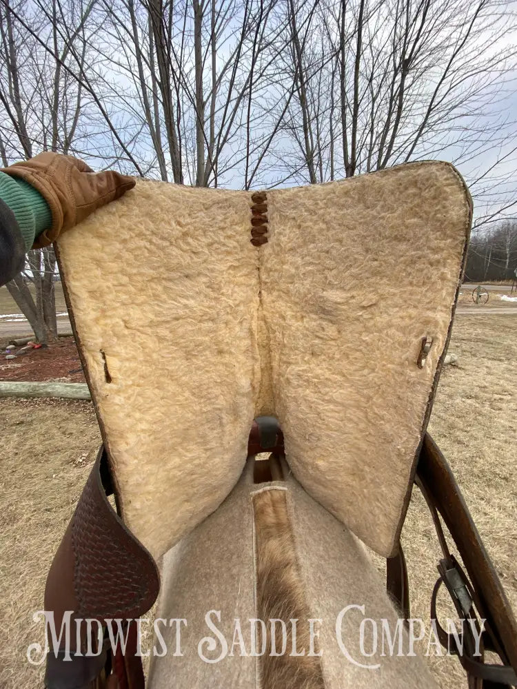 14” Western Roping Saddle - 6.5” Gullet Sqhb