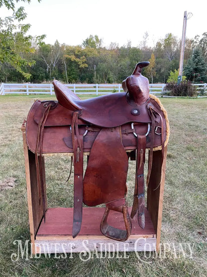 15” Bear Trap Western Saddle