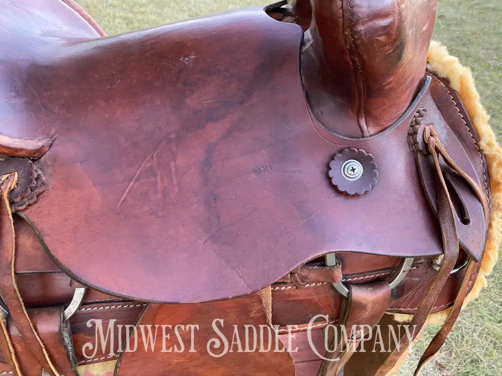 15” Bear Trap Western Saddle