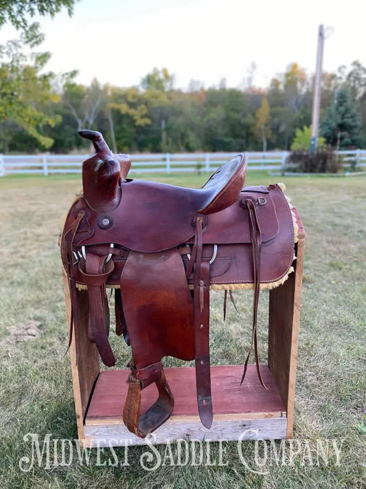 15” Bear Trap Western Saddle