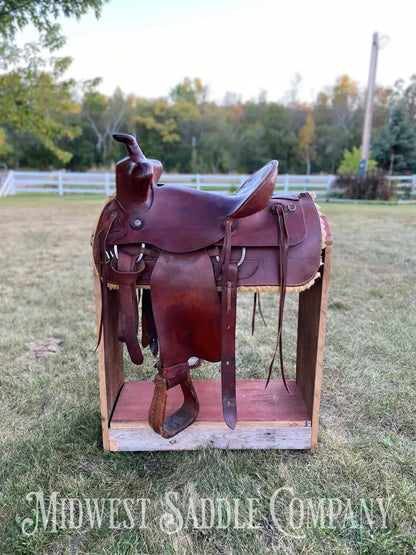 15” Bear Trap Western Saddle