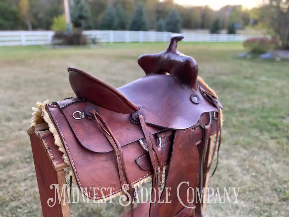 15” Bear Trap Western Saddle