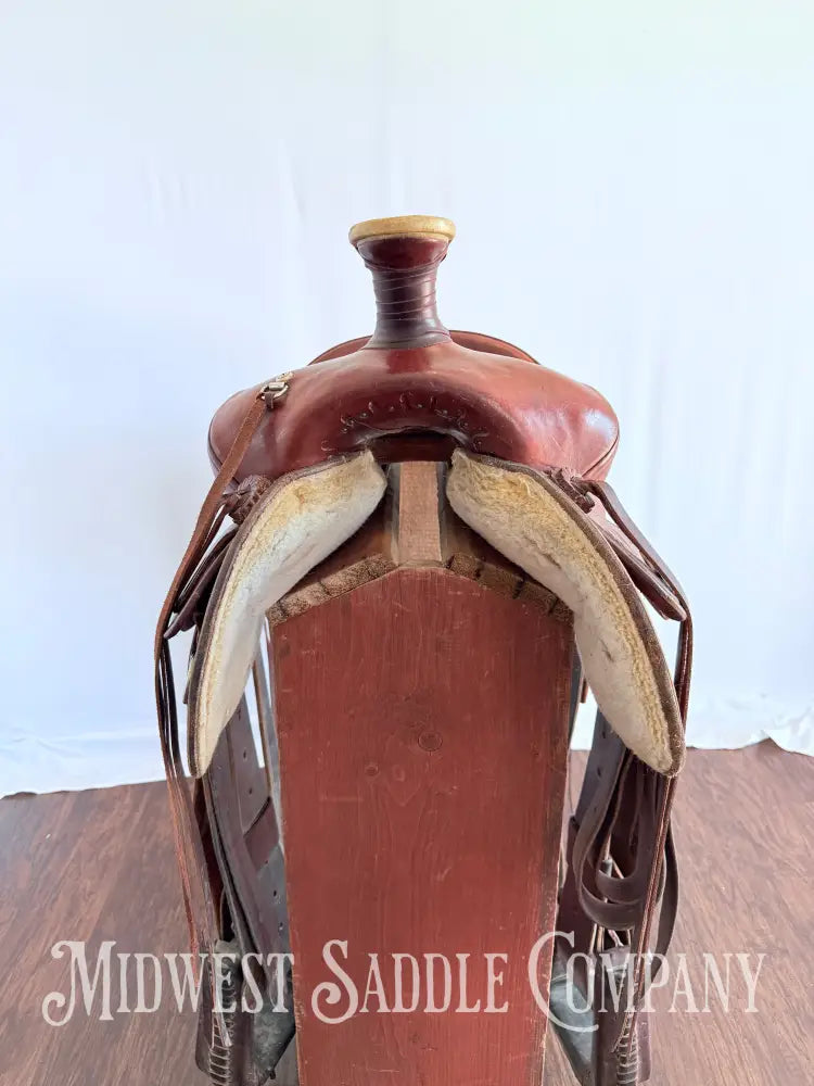 16” Colorado Saddlery Western Roping Saddle with Breast Collar Wide Fit