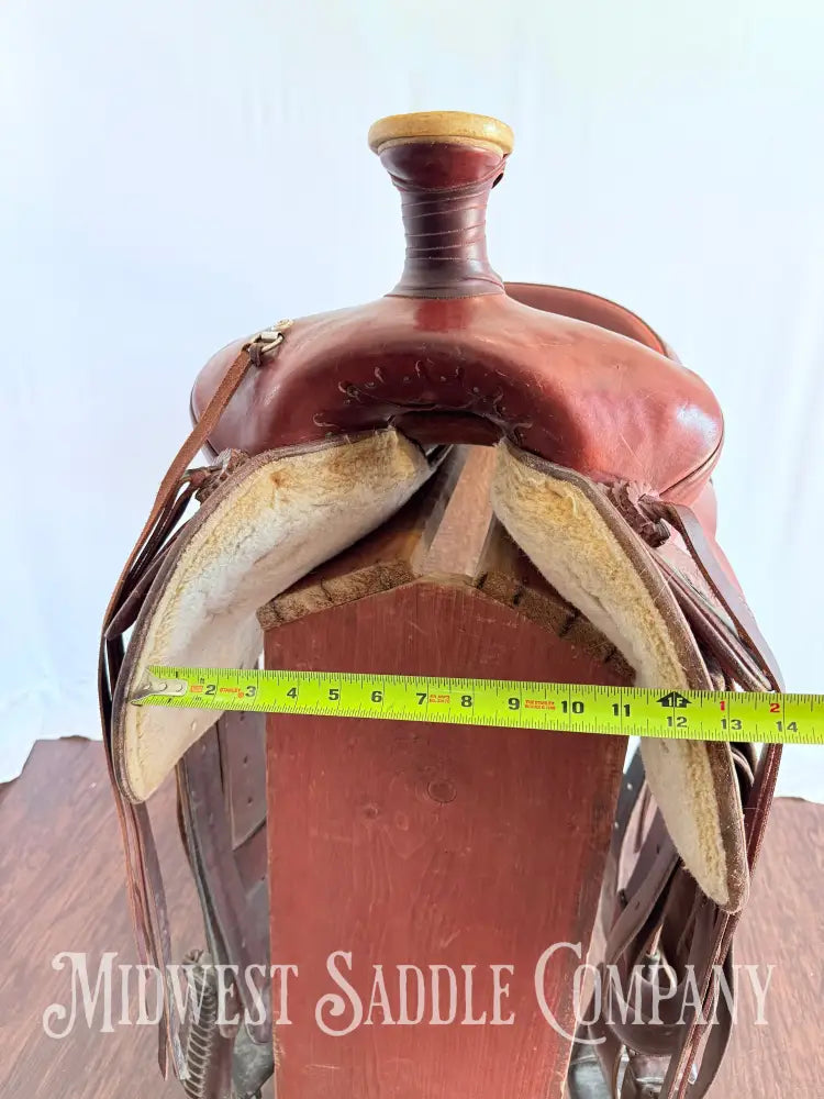16” Colorado Saddlery Western Roping Saddle with Breast Collar Wide Fit