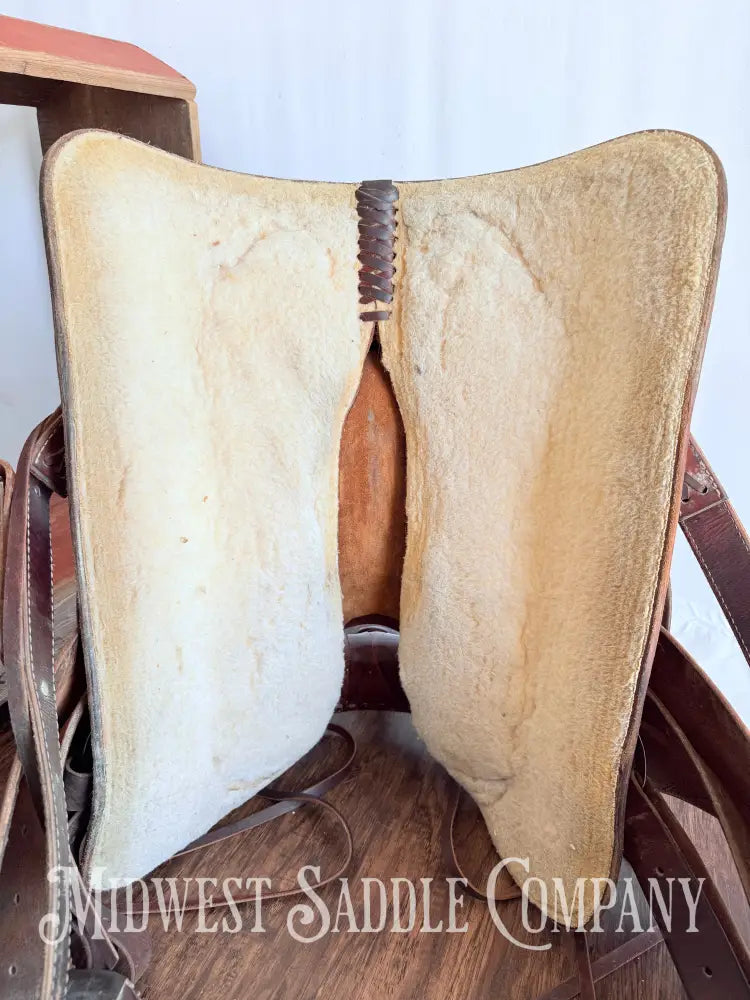 16” Colorado Saddlery Western Roping Saddle with Breast Collar Wide Fit