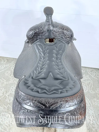 15.5” Nevada Saddlery Western Trail Saddle Lightweight - FQHB