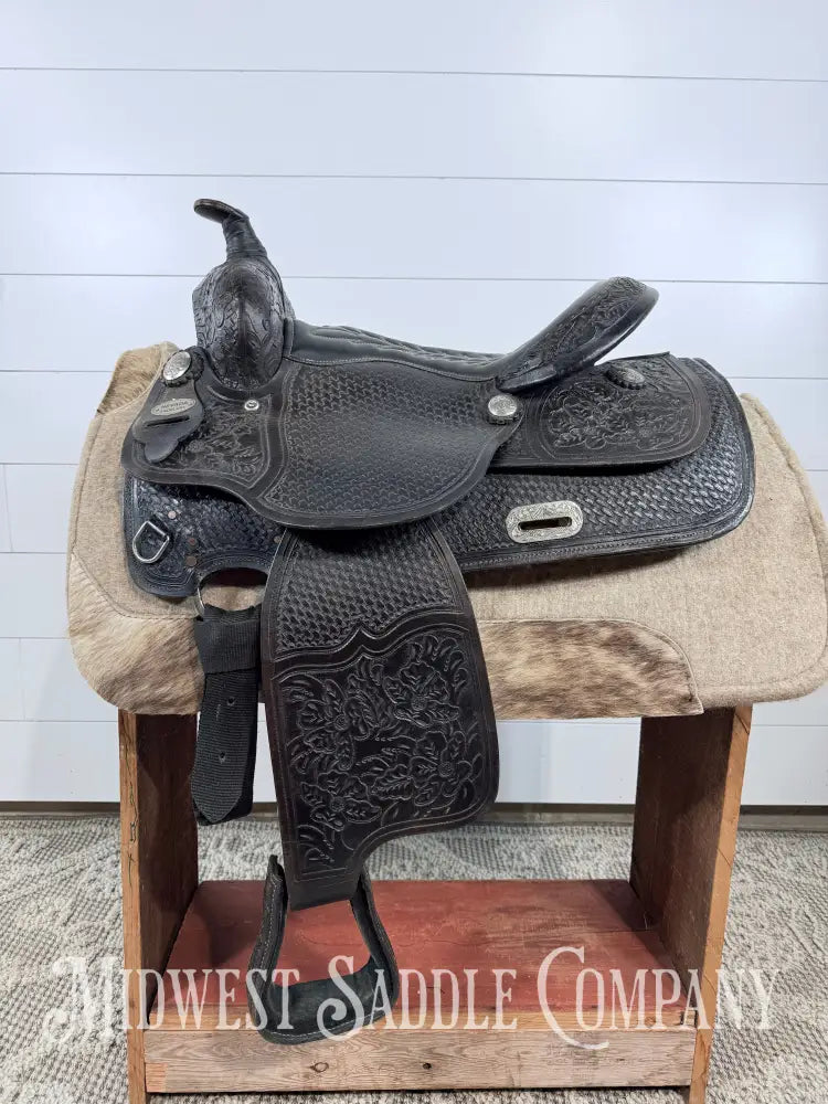 15.5” Nevada Saddlery Western Trail Saddle Lightweight - FQHB