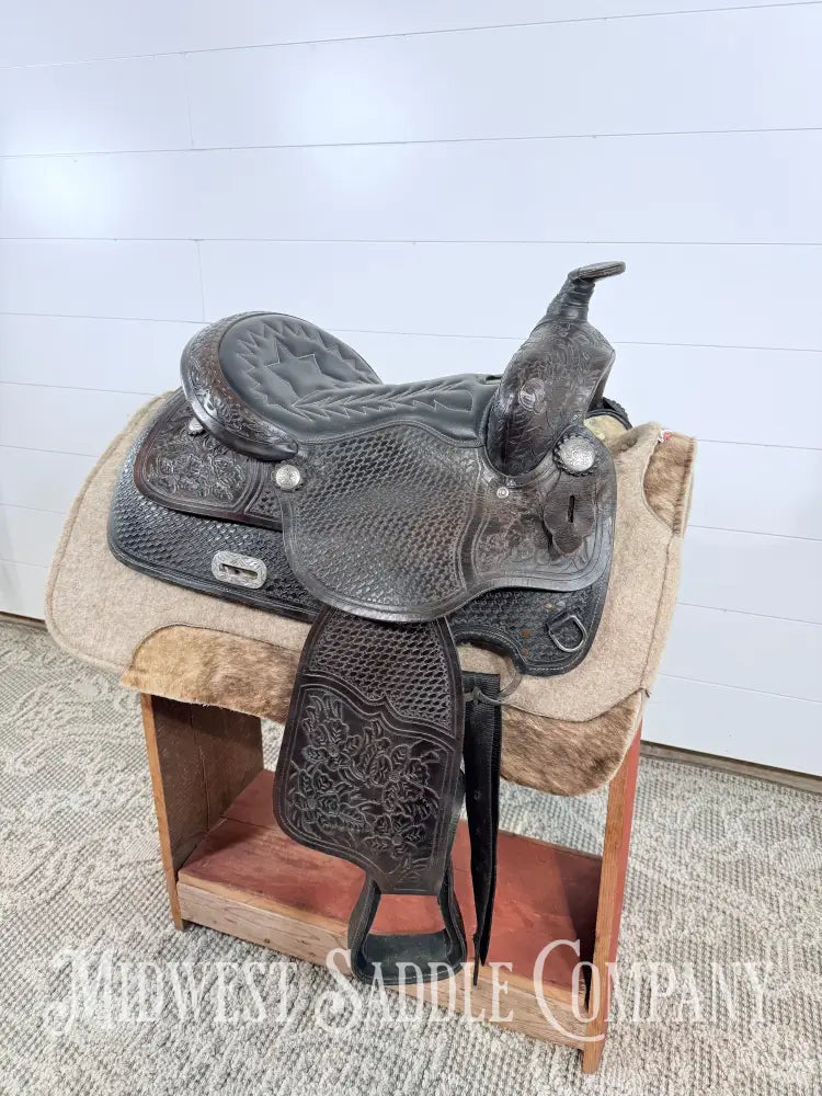 15.5” Nevada Saddlery Western Trail Saddle Lightweight - FQHB