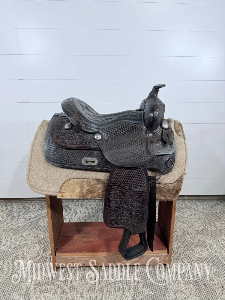 15.5” Nevada Saddlery Western Trail Saddle Lightweight - FQHB