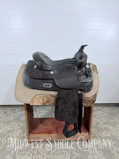 15.5” Nevada Saddlery Western Trail Saddle Lightweight - FQHB