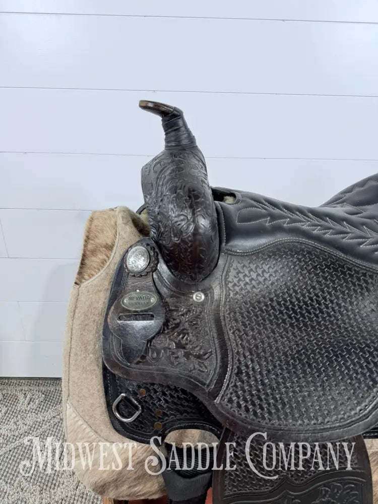 15.5” Nevada Saddlery Western Trail Saddle Lightweight - FQHB