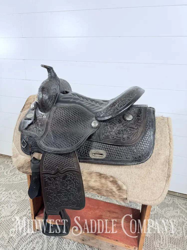 15.5” Nevada Saddlery Western Trail Saddle Lightweight - FQHB