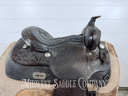 15.5” Nevada Saddlery Western Trail Saddle Lightweight - FQHB
