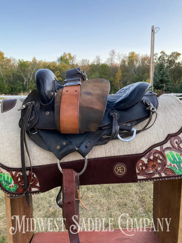 15” American Saddlery Western Endurance Saddle 801 - Fqhb