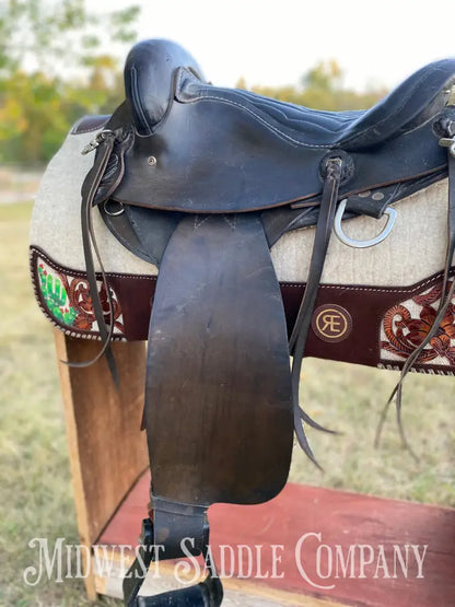 15” American Saddlery Western Endurance Saddle 801 - Fqhb