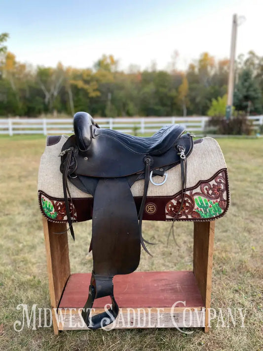 15” American Saddlery Western Endurance Saddle 801 - Fqhb