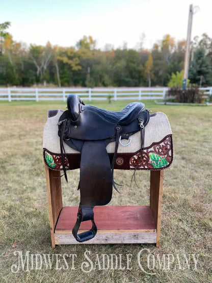 15” American Saddlery Western Endurance Saddle 801 - Fqhb