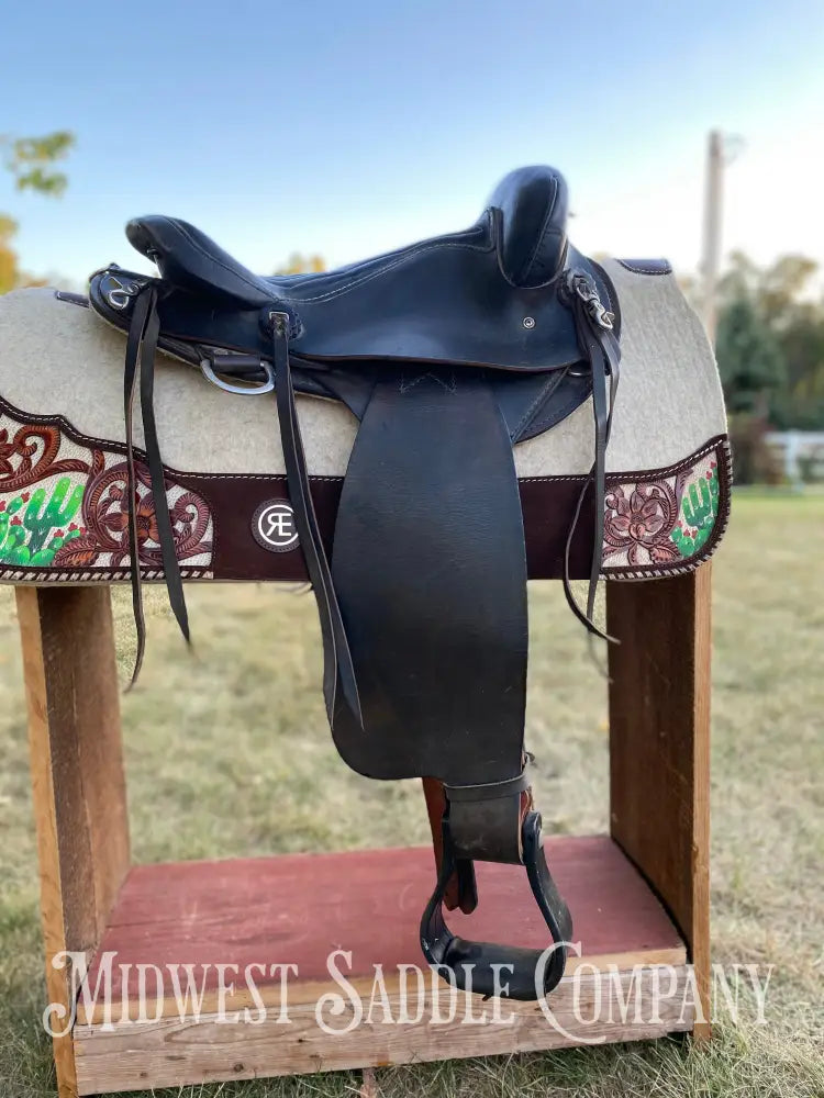 15” American Saddlery Western Endurance Saddle 801 - Fqhb