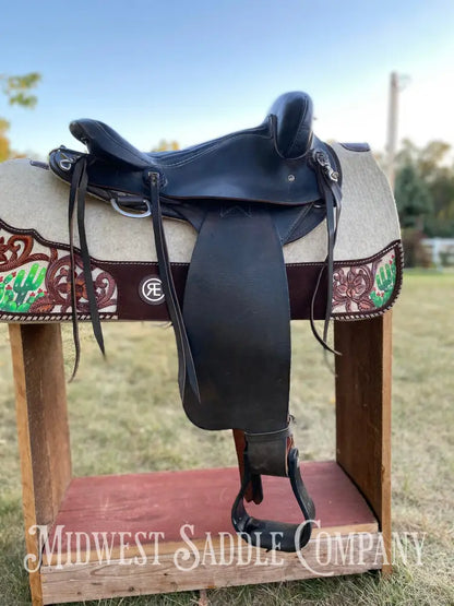 15” American Saddlery Western Endurance Saddle 801 - Fqhb
